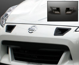 Mines Front Bumper Air Scoops (Dry Carbon Fiber) for Nissan 370Z Z34