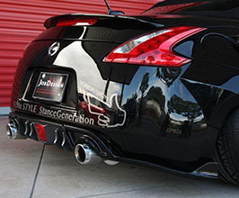 Job Design Guns Style Stance Generation Aero Rear Diffuser (FRP) for Nissan 370Z Z34