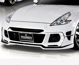 ROWEN Premium Edition Front Bumper with LED Spotlamps (FRP) for Nissan Fairlady Z34