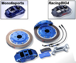 Endless Brake Caliper Kit - Front MONO6Sports 370mm and Rear RacingBIG4 355mm for Nissan Fairlady Z34