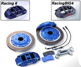 Endless Brake Caliper Kit - Front Racing6 370mm and Rear BIG4 355mm for Nissan 370Z Z34 with Akebono Calipers