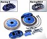 Endless Brake Caliper Kit - Front Racing6 370mm and Rear BIG4 355mm for Nissan 370Z Z34 with Akebono Calipers