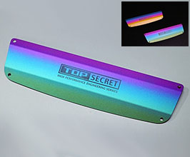 TOP SECRET Engine Cover Plate (Titanium) for Nissan GTR R35