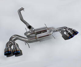 AIMGAIN GT Loop Muffler Exhaust (Stainless) for Nissan GTR R35