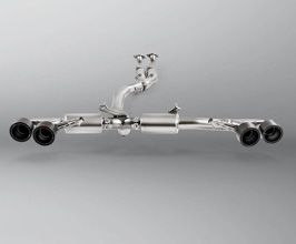 Akrapovic Evolution Line Performance Exhaust System with Carbon Tips (Titanium) for Nissan GTR R35