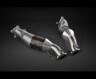 Capristo Downpipes with Sports Cats 200 Cell (Stainless) for Nissan GTR R35
