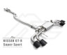 Fi Exhaust Valvetronic Exhaust with Front and Mid Pipes - Super Sport (Stainless) for Nissan GTR R35