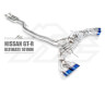 Fi Exhaust Valvetronic Exhaust with Front and Mid Pipes - Ultimate 101mm (Stainless) for Nissan GTR R35
