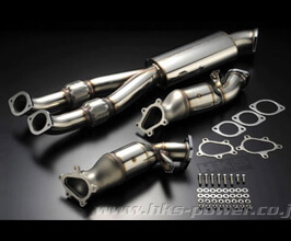 HKS Y-Pipe with High Performance Metal Catalyzers (Stainless) for Nissan GTR R35