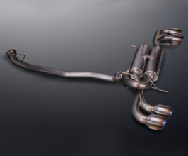 Mines Silence-VX Pro Titan II Exhaust System (Titanium) for Nissan GTR R35