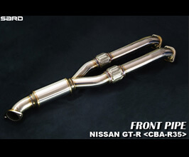 SARD Sports Front Pipe without Secondary Catalyzer for Nissan GTR R35