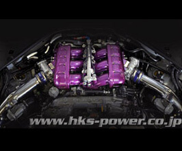 HKS High-Flow Surge Tank and Twin Injector Pro Kit for Nissan GTR R35