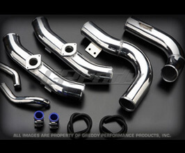 GReddy Special Aluminum Piping Kit (for RX Intake Manifold) for Nissan GTR R35