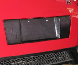 APR Performance Rear License Plate Backing (Carbon Fiber) for Nissan GTR R35