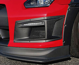 ChargeSpeed BottomLine Front Bumper Ducts with LEDs | Accessories for Nissan GTR R35 TOP Motorsports