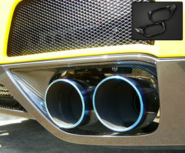 JUN Muffler Ducts Trim (Carbon Fiber) for Nissan GTR R35