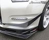 Kansai Service Front Bumper Canards (Carbon Fiber) for Nissan GTR R35