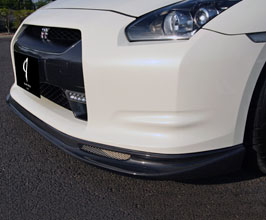 Abflug Gallant Exclusive Line Aero Front Lip Under Diffuser - Version 01 for Nissan GTR R35