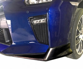 Abflug Gallant Exclusive Line Aero Front Lip Side Spoilers (Carbon Fiber) for Nissan GTR R35