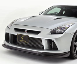 Abflug Gallant Exclusive Line Aero Front Bumper - Version 01  (FRP) for Nissan GTR R35