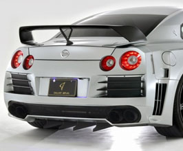 Abflug Gallant Exclusive Line Aero Rear Bumper  (FRP) for Nissan GTR R35