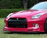 Abflug Gallant Exclusive Line Aero Front Bumper - Version 03 with D-Lamps (FRP) for Nissan GTR R35
