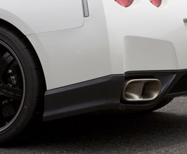 C-West Aero Rear Side Half Spoilers for Nissan GTR R35