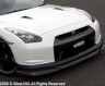 C-West Aero Front Lip Half Spoiler for Nissan GTR R35