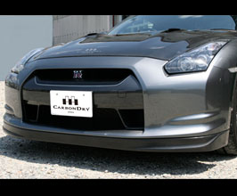 CarbonDry Front Lip Spoiler (Dry Carbon Fiber) for Nissan GTR R35