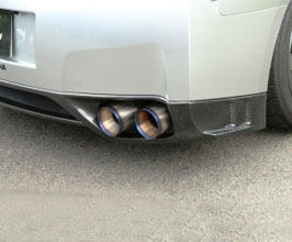 Kansai Service Rear Under Spoiler (Carbon Fiber) for Nissan GTR R35