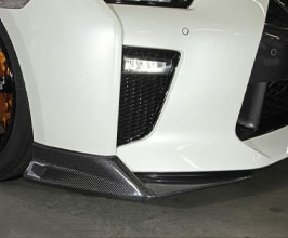 Kansai Service Front Side Spoilers (Carbon Fiber) for Nissan GTR R35