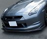 Kansai Service Front Lip Spoiler - Type 2 (Carbon Fiber) for Nissan GTR R35
