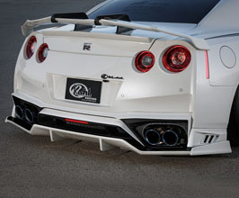 KUHL Version 2 35R-SS Aero Floating Rear Diffuser (FRP) for Nissan GTR R35