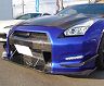 Pheonixs Power Circuit-Spec Front Lip Spoiler For PP Front Bumpers (FRP with Carbon Fiber)