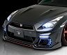 ROWEN World Platinum Aero Front Bumper with LEDs for Nissan GTR R35