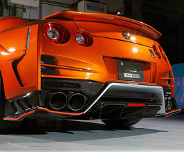 TOP SECRET M17 Aero Rear Under Bumper for Nissan GTR R35