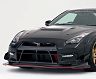 Varis Ultimate 2017 Version 2 Aero Front Bumper (FRP with Carbon Fiber) for Nissan GTR R35