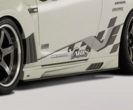 Varis 2013 Version Aero Side Steps with Under Spoilers for Nissan GTR R35