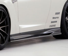 Varis Magnum Opus 2017-2018 Version Aero Side Skirts (Carbon Fiber) for Nissan GTR R35