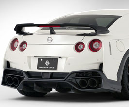 Varis Magnum Opus 2019 Version 2 Aero Rear Bumper System (FRP with Carbon Fiber) for Nissan GTR R35