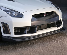 VeilSide Version 1 Model Aero Front Lip for Version 1 Bumper for Nissan GTR R35