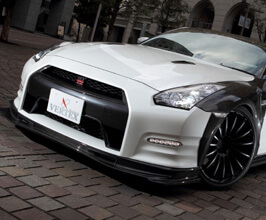 VERTEX (T&E Co) R VERTEX Front Lip Spoiler for Nissan GTR R35