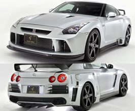 Abflug Gallant Exclusive Line Aero Wide Body Kit - Version 01  (FRP) for Nissan GTR R35