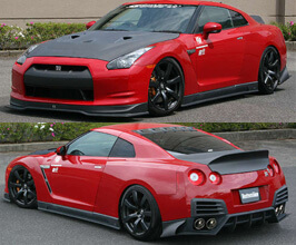 ChargeSpeed BottomLine Under Spoiler Lip Kit for Nissan GTR R35