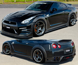 ChargeSpeed BottomLine Under Spoiler Lip Kit for Nissan GTR R35