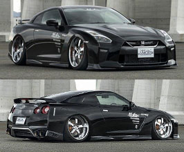 Garage Active MY17 Full Spec Conversion Body Kit (FRP) for Nissan GTR R35