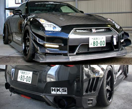 Garage Mak Revolution Aero Front Hood Bonnet with Vents for Nissan GTR R35
