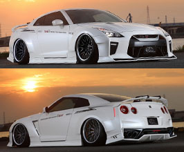 KUHL Version 3 35R-SSW Aero Wide Body Half Spoiler Kit (FRP) for Nissan GTR R35