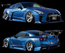 KUHL Version 6 35R Final Edition Aero Wide Body Kit - Type 1 (FRP) for Nissan GTR R35