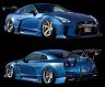 KUHL Version 6 35R Final Edition Aero Wide Body Kit - Type 1 (FRP) for Nissan GTR R35